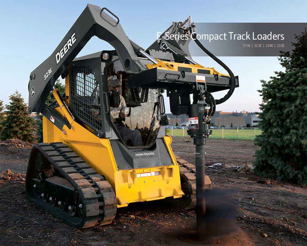 E-Series Compact Track Loaders – 323E