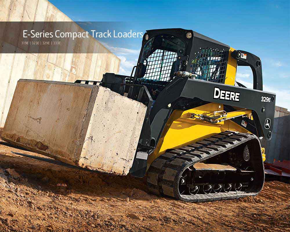 E-Series Compact Track Loaders – 329E