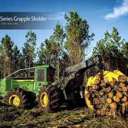 L-Series Grapple Skidders – 848L