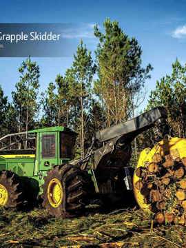 L-Series Grapple Skidders – 848L