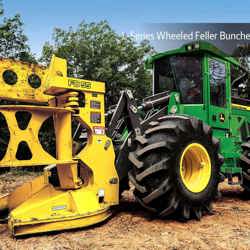 L-Series Wheeled Feller Bunchers – 643L