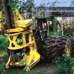 L-Series Wheeled Feller Bunchers – 843L