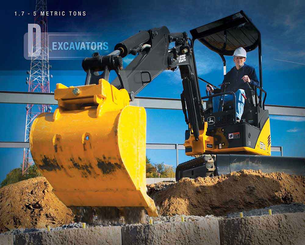 D-Series Compact Excavators – 17D