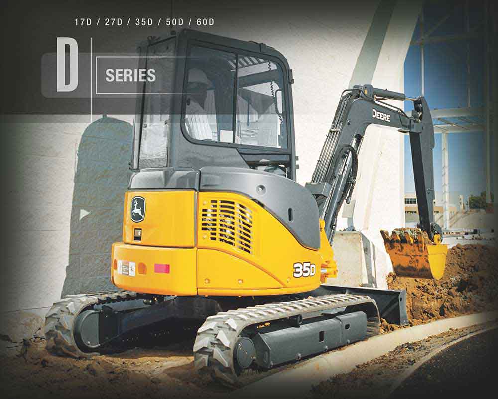 D-Series Excavators – 35D