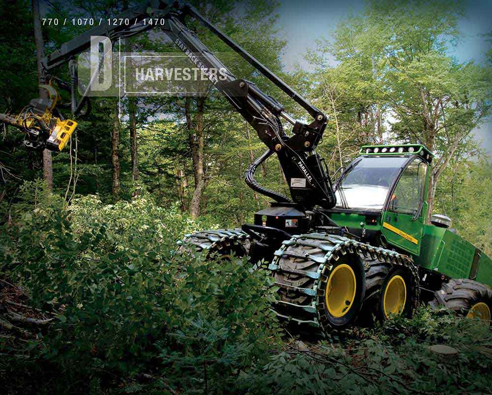D-Series Harvesters – 1270D