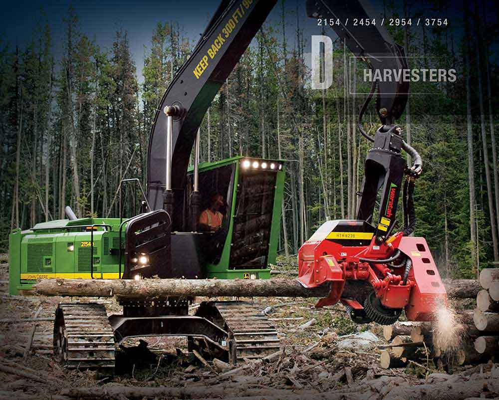 D-Series Harvesters – 2154D