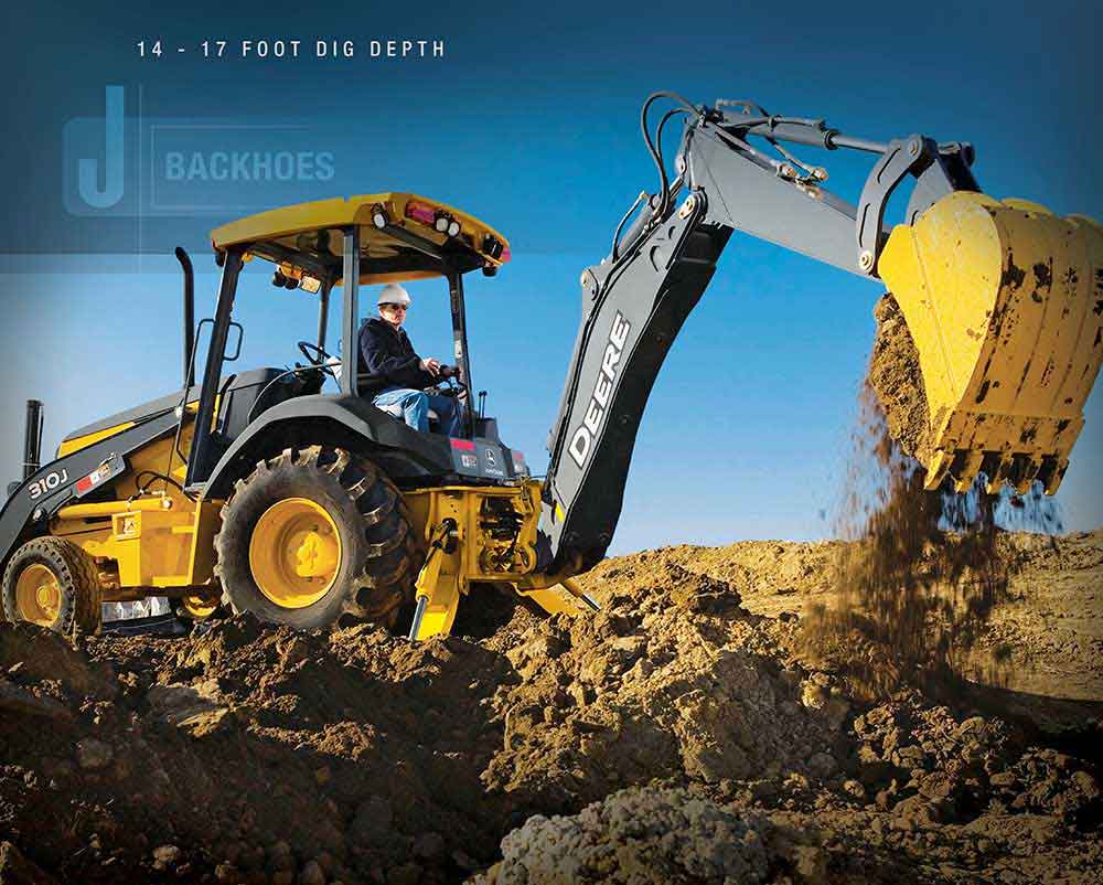 J-Series Backhoes – 310J