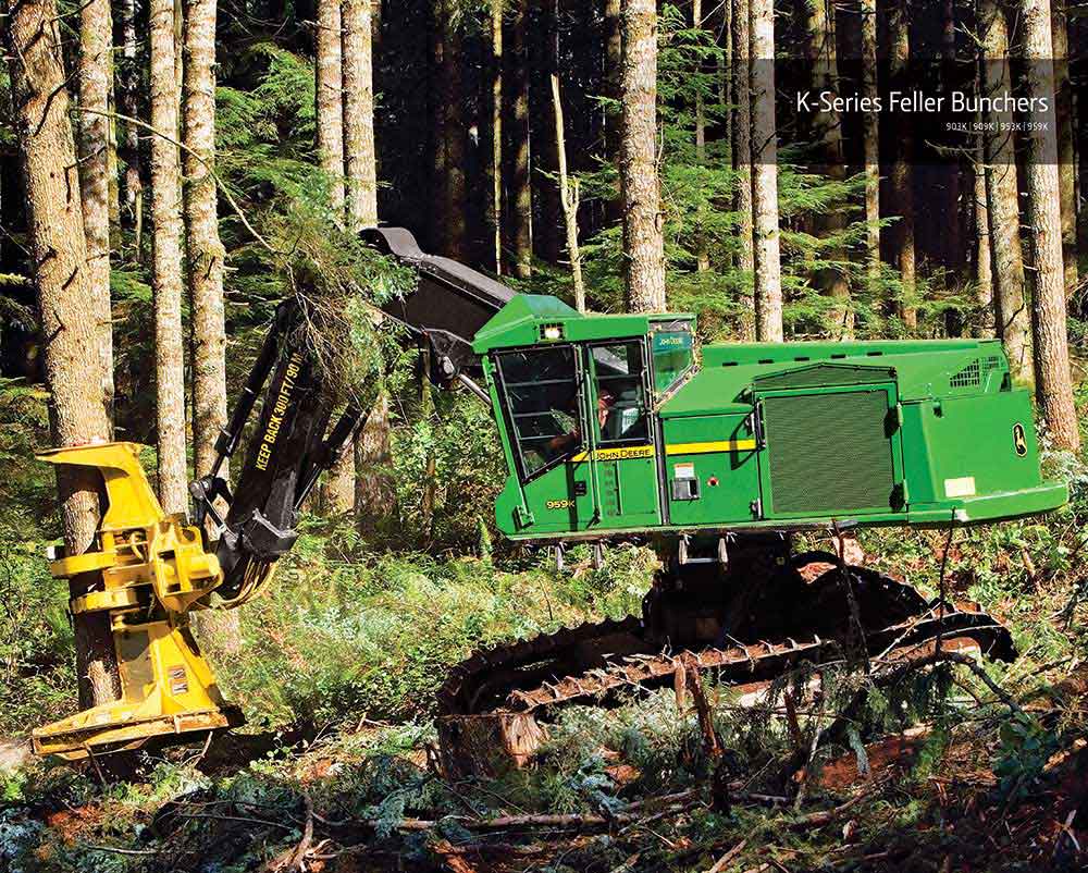 K-Series Feller Bunchers – 959K