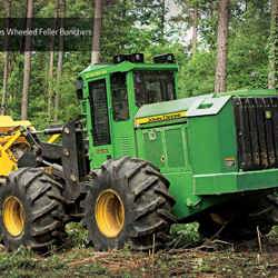 K-Series Wheeled Feller Bunchers – 643K