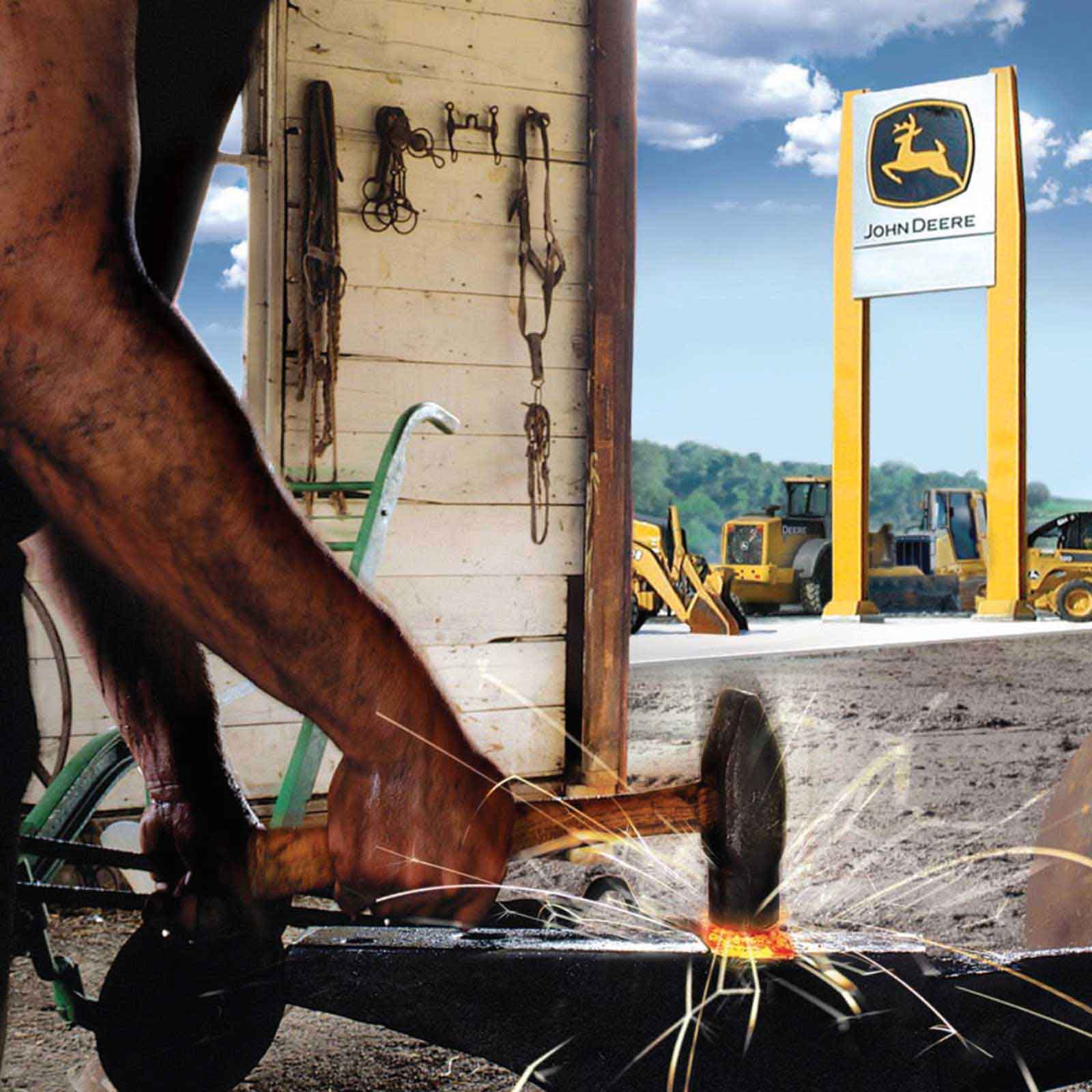 John Deere Quote Poster – Construction Sign