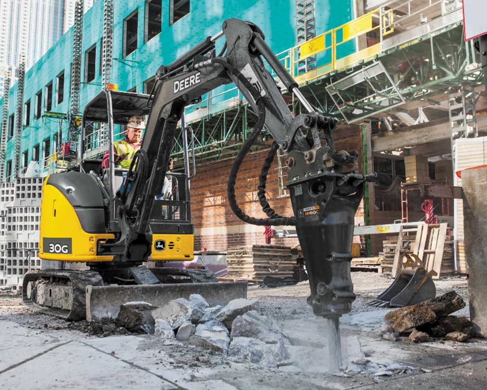 G-Series Compact Excavators – 30G