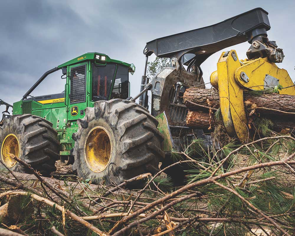 L-Series Grapple Skidders – 648L-II