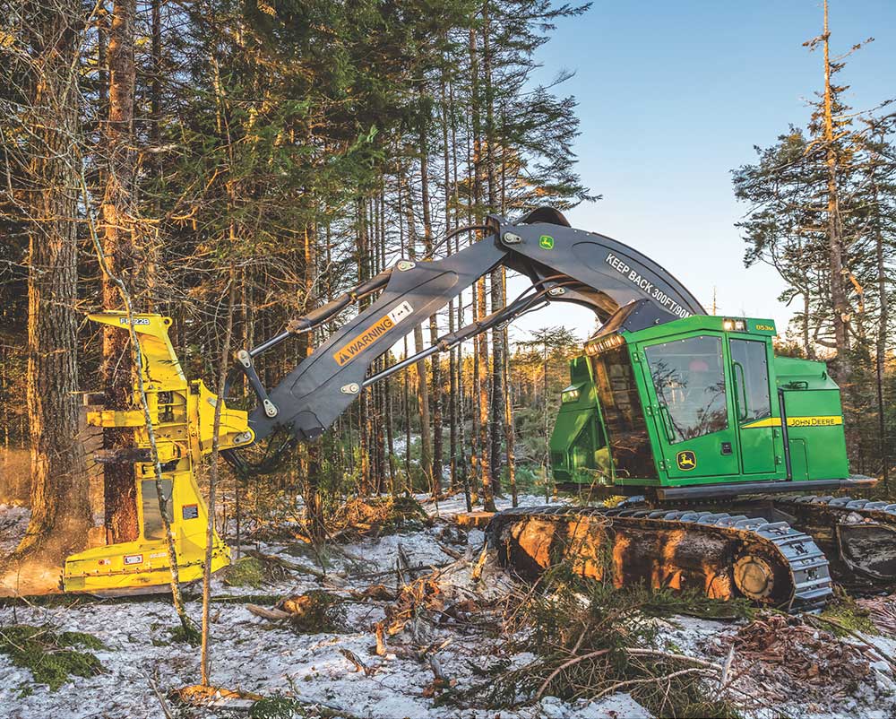 M-Series Feller Bunchers – 853M