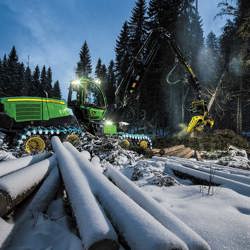 G-Series Wheeled Harvesters – 1170G