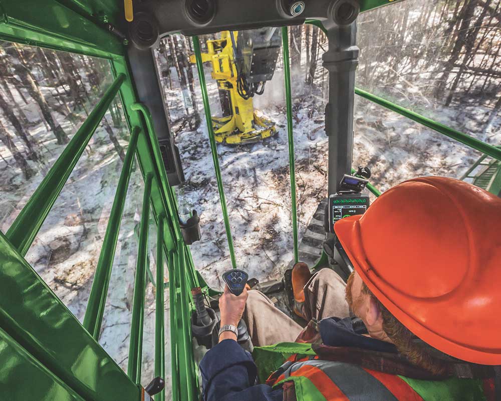 Tracked Feller Bunchers