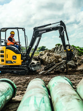 Compact Excavators – 26 P-Tier