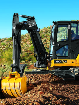 P-Tier Compact Excavators - 60 P-Tier