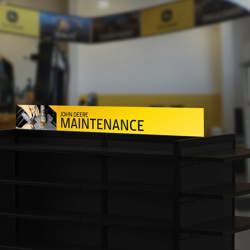 Category Signs – Maintenance